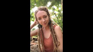 3 easy dreadlock hairstyles using a stretchy dread tie Create the perfect dread bun Mountain Dreads [upl. by Emelia]