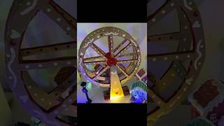 RUOTA PANORAMICA DIY 🎡 PAESAGGIO NATALIZIO STILE MARZAPANE 🎄🍪 [upl. by Bernelle666]