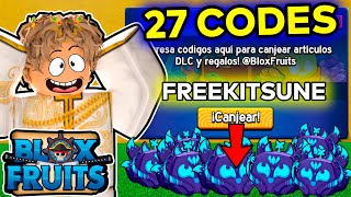 27 CODIGOS de BLOX FRUITS CODES ROBLOX OCTUBRE 2024 [upl. by Isola148]