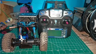 RC Car Upgrade Remote control system Using Flyskyfsi6 Transmitter and Receiver rccar flyskyfsi6 [upl. by Hameerak]