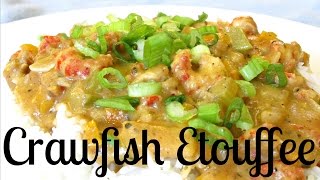 Crawfish Etouffee  Classic Etouffee with Mirepoix and Cajun Spices  PoorMansGourmet [upl. by Finley111]