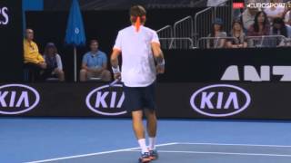 David Ferrer vs John Isner Highlights ᴴᴰ 2016 [upl. by Dagny]