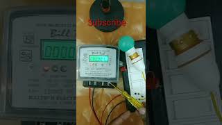 Single Phase Meter Connection Ghar Me Sab Metar Kaise Lagate [upl. by Adnawt]