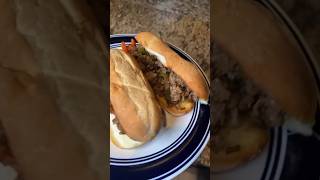 How to make Philly cheesesteak 😋 [upl. by Culver]