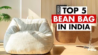 Top 5 Best Bean Bag In India 2024⚡Best Bean Bag Prices amp Reviews⚡ Bean Bag Chairs For Adults amp Kids⚡ [upl. by Carr875]