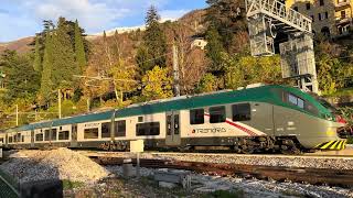 4K Trenord REG Sondrio  Lecco ETR 425 [upl. by Neeka]