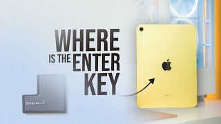 Where is the Enter Key on iPad Keyboard explained [upl. by Kihtrak]