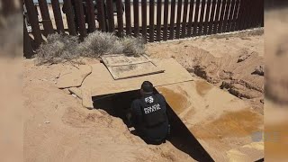 Localizan narcotúnel en la frontera de Arizona [upl. by Analak11]