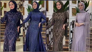 Tesettür Abiye Modelleri Muhteşem Düğün Abiye Elbise  Hijab Wedding Dresses for women فساتين سهرة [upl. by Whitcomb712]