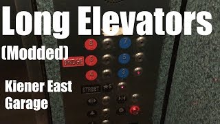 Long Traction Elevators  Kiener East Garage Downtown St Louis [upl. by Yenahs5]