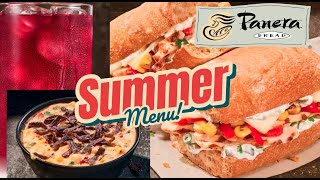 New Panera Bread Summer Menu Items [upl. by Preiser629]