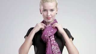 How to Tie a Scarf 4 Scarves 16 Ways [upl. by Kaufmann]