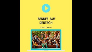 das Lied quot Berufe auf Deutschquot песня quotПрофессии по  немецкиquot [upl. by Leacock]