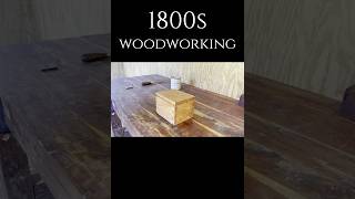 finishing the dovetail box handtools wood traditional woodworkingtools dovetail workshop diy [upl. by Jarin]