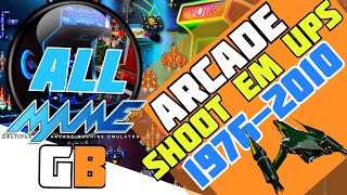 Mame Arcade all shoot em up Games  19762010 [upl. by Keverne570]