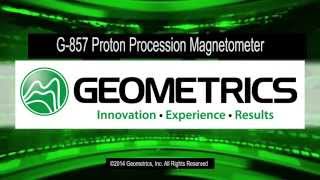 G857 Proton Precession Magnetometer [upl. by Nosyaj]