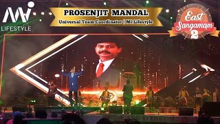 UTC Prosenjit Mandal Sir  Exciting Entry amp Speech  East Sangamam  2  Kolkata  Mi Lifestyle [upl. by Yoshiko142]