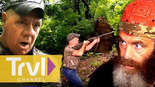 The Hunt For Bigfoot in the Tyrgart Valley 🔴  Mountain Monsters  Travel Channel [upl. by Eolc]