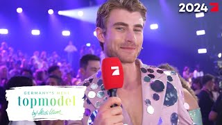 Linus quotIch bin sehr gerne auch der zweite Platzquot  GNTM 2024 ProSieben [upl. by Yeslek]