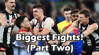 BIGGEST FIGHTS IN THE AFL 2023 Part Two [upl. by Cheney]