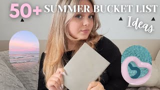 50 SUMMER BUCKET LIST IDEAS  for a fun  productive summer 🥥🌴🌺 [upl. by Vas]