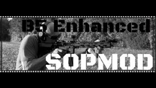 B5 Systems Enhanced SOPMOD AR15 Stock Review HD [upl. by Atoiganap939]