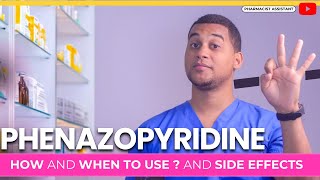 Phenazopyridine How to Use It amp 3 Common Side Effects [upl. by Ahsilat995]