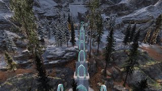 Ayleid Palace  Skyrim Special Edition home mod [upl. by Ym]