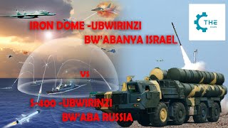 IRON DOME VS S400 AIR DEFENCE SYSTEMS [upl. by Garrard407]