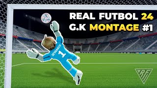 Roblox  Real Futbol 24 Goalkeeper Montage 1 [upl. by Coopersmith]