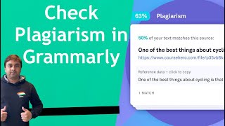 How to Use Grammarly Plagiarism Checker [upl. by Ellehcit]