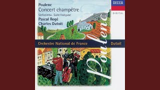 Poulenc Forssell Suite française for small orchestra  5 Bransle de Champagne [upl. by Egidius889]