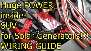 12v Wiring Direct to Lithium Car Battery from CABIN in 2016 HIGHLANDER How To wisebuyreviews [upl. by Weaver]