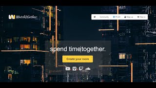 Çevrimiçi Arkadaşlarınızla Birlikte Video İzlemeWatch2gether📺 [upl. by Odrick]