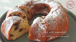 Cake aux amandes et aux pépites de chocolat [upl. by Aric]