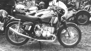 AWO 425 Motorräder der alten Klasse Rockerszene in der DDR 1988 AWO Motorcycles [upl. by Enyamert]