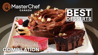 Best Desserts From MasterChef Canada Season 4  MasterChef World [upl. by Pollyanna]