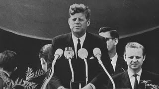 John F Kennedy at American University and in Berlin [upl. by Pheni]