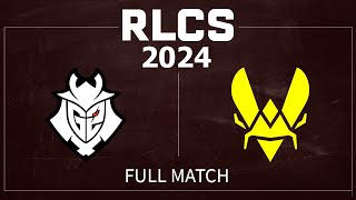 Semifinal G2 vs Vitality  RLCS 2024 Major 1  30 March 2024 [upl. by Cirederf291]