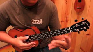 Ukulele Tutorial quotWhile My Guitar Gently Weepsquot  Jake Shimabukuro versionPart 2 [upl. by Oicnedurp]