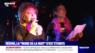 La chanteuse et quotreine de la nuitquot Régine est morte [upl. by Lunette505]