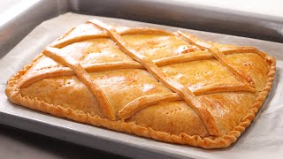 Empanada Gallega súper Deliciosa con Masa Casera [upl. by Ailil]