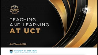 Teaching and learning at UCT [upl. by Kcired462]