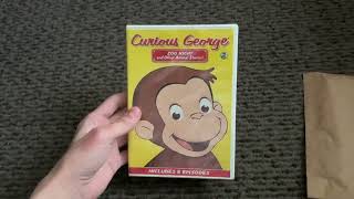 Curious George Zoo Night amp Other Animal Stories 2007 DVD Unboxing [upl. by Sirtaeb306]