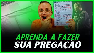 COMO DESENVOLVER UMA PREGAÇÃO INÍCIO MEIO E FIM  Thalles Villas [upl. by Packston891]