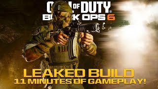 BLACK OPS 6  11 MINUTES OF LEAKED GAMEPLAY [upl. by Larine]