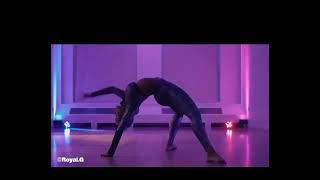 RoyalG Dance Routine Headstand Walking Solits [upl. by Eelyrag]