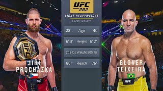 UFC 282 Procházka vs Teixeira 2 Full Fight [upl. by Ahsiad268]