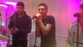 Show Me Love Acoustic  The Wanted  Secret Scottish Gig [upl. by Leontine507]