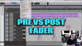 Pre vs Post Fader Metering [upl. by Thatch]